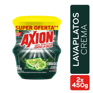 Lavaplatos Axion Xtreme x2Un x450gr