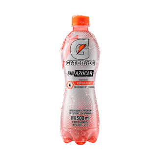 Gatorade Fresa-Kiwi Sin Azucar x500ml