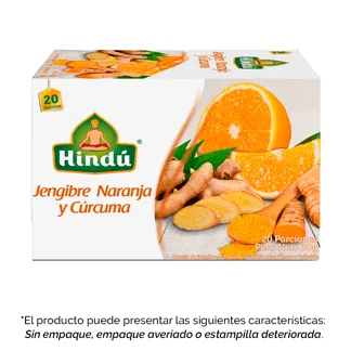Aromatica Himalaya Con Sobreenvoltura Naranja Curcuma Cx12/Ux20 (Outlet)