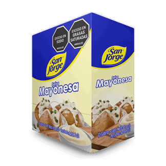 Salsa Mayonesa San Jorge Sachet x12Un x85gr