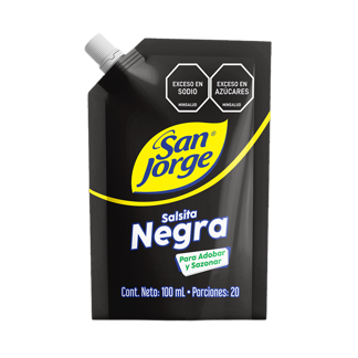 Salsita Negra San Jorge Doy Pack x24Un x100ml