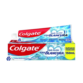 Crema Dental Colgate Tripel Acción Extra White x150ml