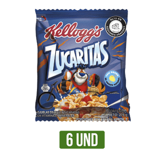 6Un Cereal Kellogg Zucaritas Bolsa x275gr