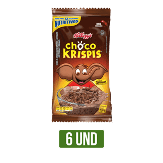 6Un Cereal Kellogg Choco Krispis Bolsa x410gr