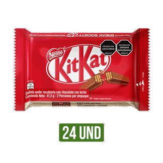 Kitkat 4 Dedos Display x24Un x41.5gr