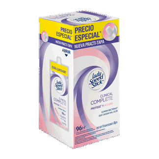Desodorante Lady Speed Stick Clinical Protect And Clarify x10Un x20gr