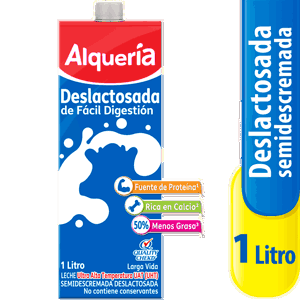Leche Alqueria Deslactosada Tetrapack x1000ml