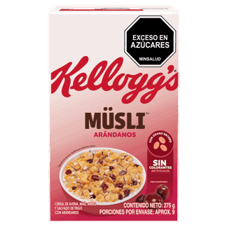 Cereal Kellogg Musli Cosecha Roja x275gr