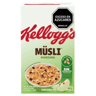 Cereal Kellogg Musli Manzana x275gr