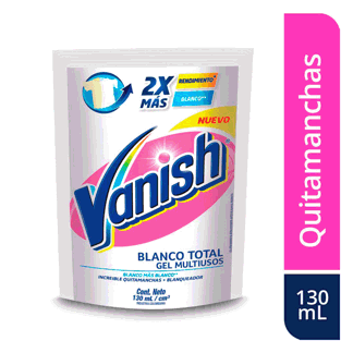 Desmanchador Vanish Liquido Blanco x130ml  