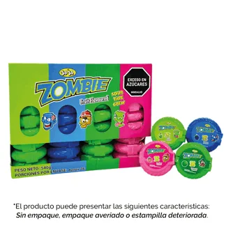 Frunas Jojo Zombie Rollo Surtido x36Un x15gr (Outlet)
