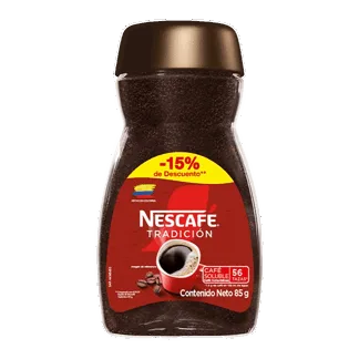 Oferta (Nescafe Tradición x85g -15% Descuento)
