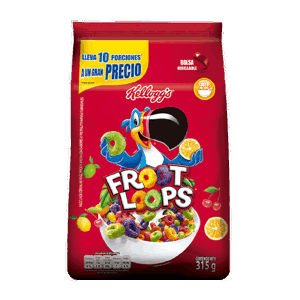 Cereal Kellogg Froot Loops x315gr