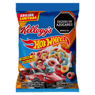 Cereal Kellogg Hot Wheels Mega x75gr