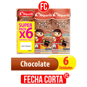 Chocoleche Alquería Fortikids Tetrapack x6Un x180ml