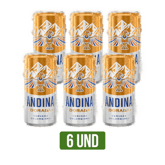 Cerveza Andina Lata SixPack x6Un x269ml