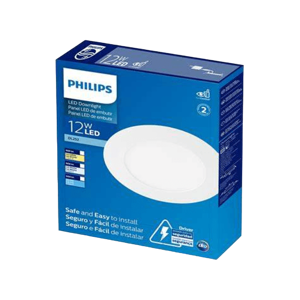Panel Led Philips 12W  6``  Empotrable Luz Blanca