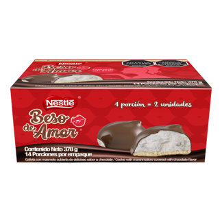 Galletas Nestle Beso De Amor Porcion Indv x14Un x27gr