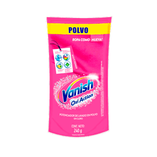 Desmanchador Vanish Polvo Rosa x240gr