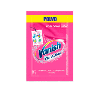 Desmanchador Vanish Polvo rosa x12Un x30gr