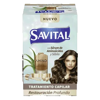 Tratamiendo Capilar Savital Aminoacidos x12Un x33ml