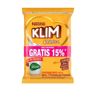 Oferta (Klim Clasica x414gr + Gratis 15% Extra Contenido)