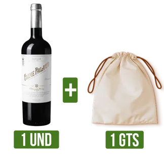 Vino Tinto Cosme Palacio Reserva x750ml Gts Bolsa Pequeña Ancheta