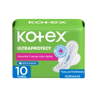 Toalla Higiénica Kotex Normal x8Un x10 Toallas