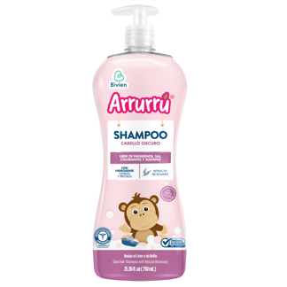 Shampoo Arrurrú Cabellos Oscuros x750ml