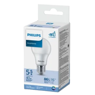 Bombillos Led Philips 5.5W E27 luz Clara