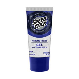 Desodorante Speed Stick Xtreme Night Gel Tubo x55gr