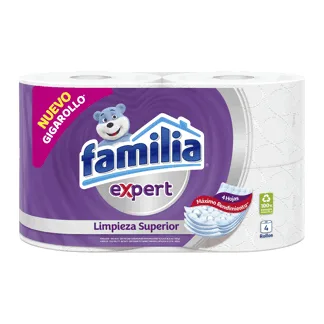 Papel Higiénico Familia Expert x4 Rollos x26 mts