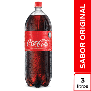 Gaseosa Coca-Cola Botella Pet x3000ml