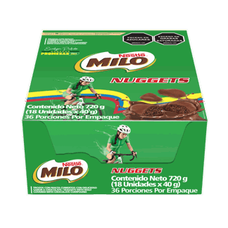 Milo Nuggets x18Un x40gr