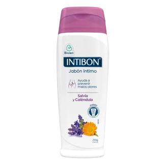 Jabón Íntimo Intibon Salvia y Caléndula x210gr