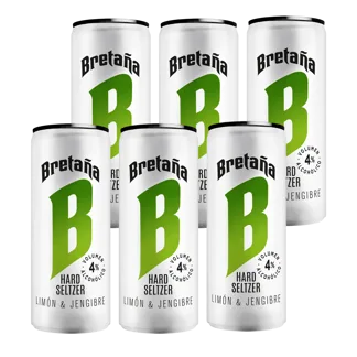 Soda Bretaña Hs Limon Jengibre Sixpack x6Un x269ml