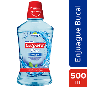 Enjuague Plax Soft Mint 500ml