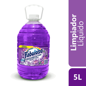 Limpiador Fabuloso x5000ml R Fresca Lavanda Antibacterial