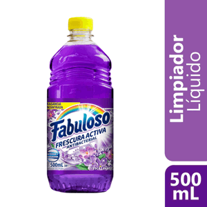 Limpiador Fabuloso Fresca Lavanda Antibacterial 500ml