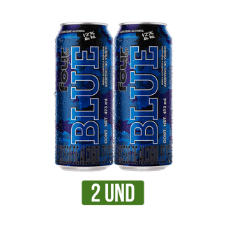 2Un Four Loko Blue x473ml