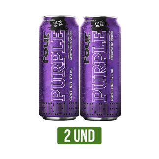 2Un Four Loko Purple x473ml