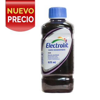 Suero Rehidratante Electrolit Uva x625ml