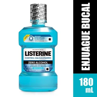 Enjuague Bucal Listerine Control Calculo Zero x180ml