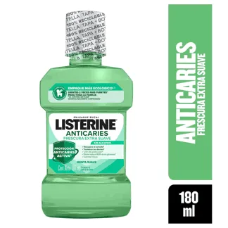 Enjuague Bucal Listerine Zero Anticaries x180ml