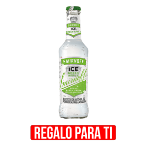 Vodka Smirnoff Ice Green Apple Botella x275ml Regalo Para Ti