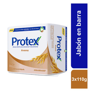 Jabón Corporal Protex x3Un x110grAvena