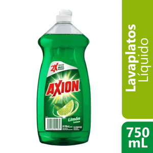 Lavaplatos Axión Líquido Limón 750ml