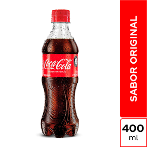 Gaseosa Coca-Cola Pet x400ml