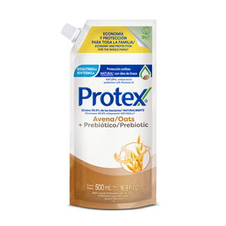 Jabón Para Manos Protex Líquido DoyPack x500ml