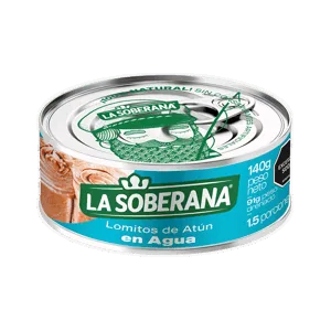 Atún La Soberana Agua x140gr